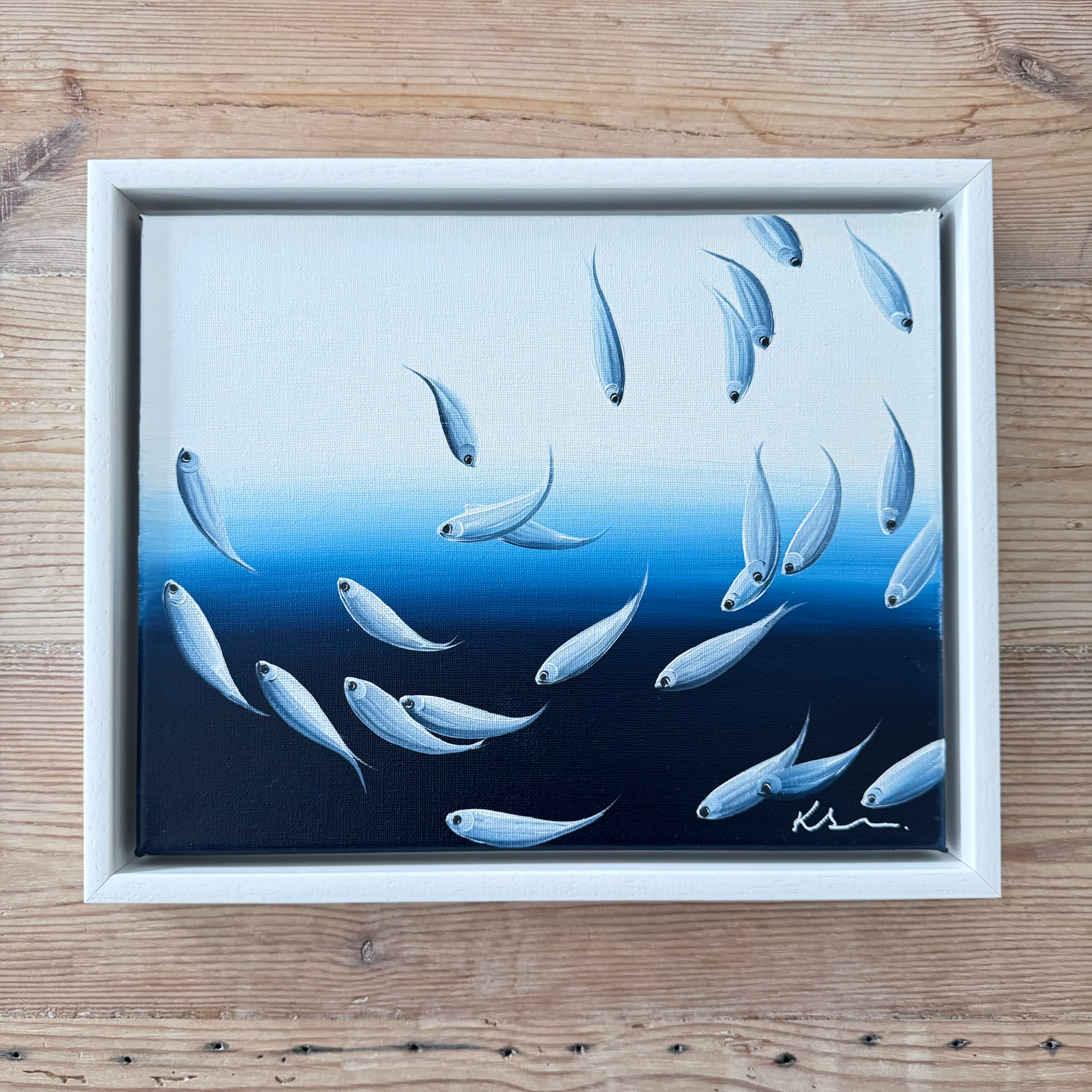 What a Day - Oil on Canvas. Framed