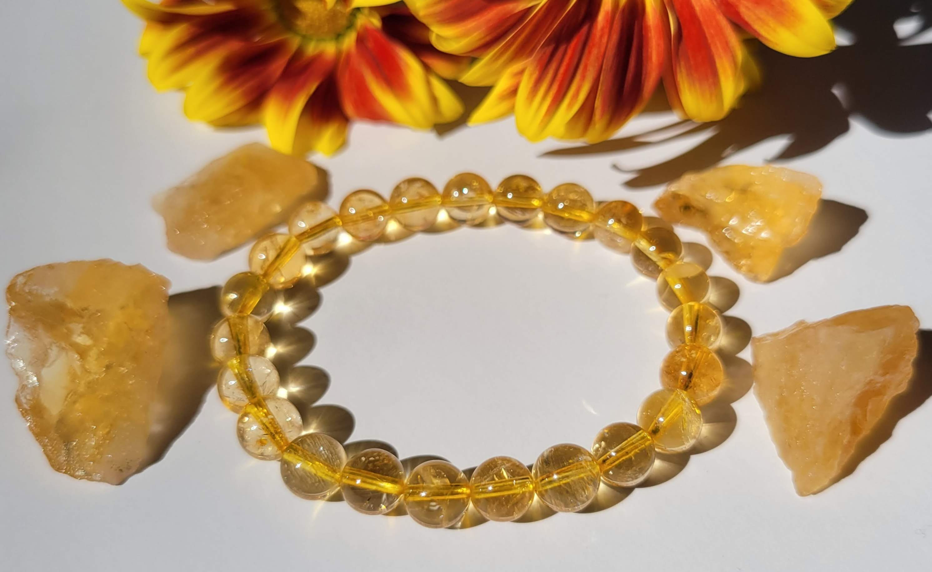 Citrine bracelet