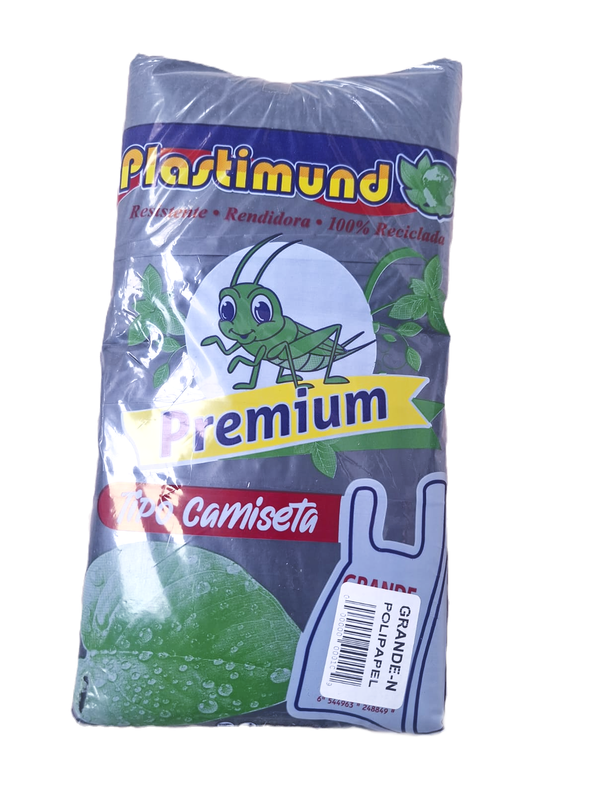 Bolsa Camiseta Gd Plastimundo Pol Nga