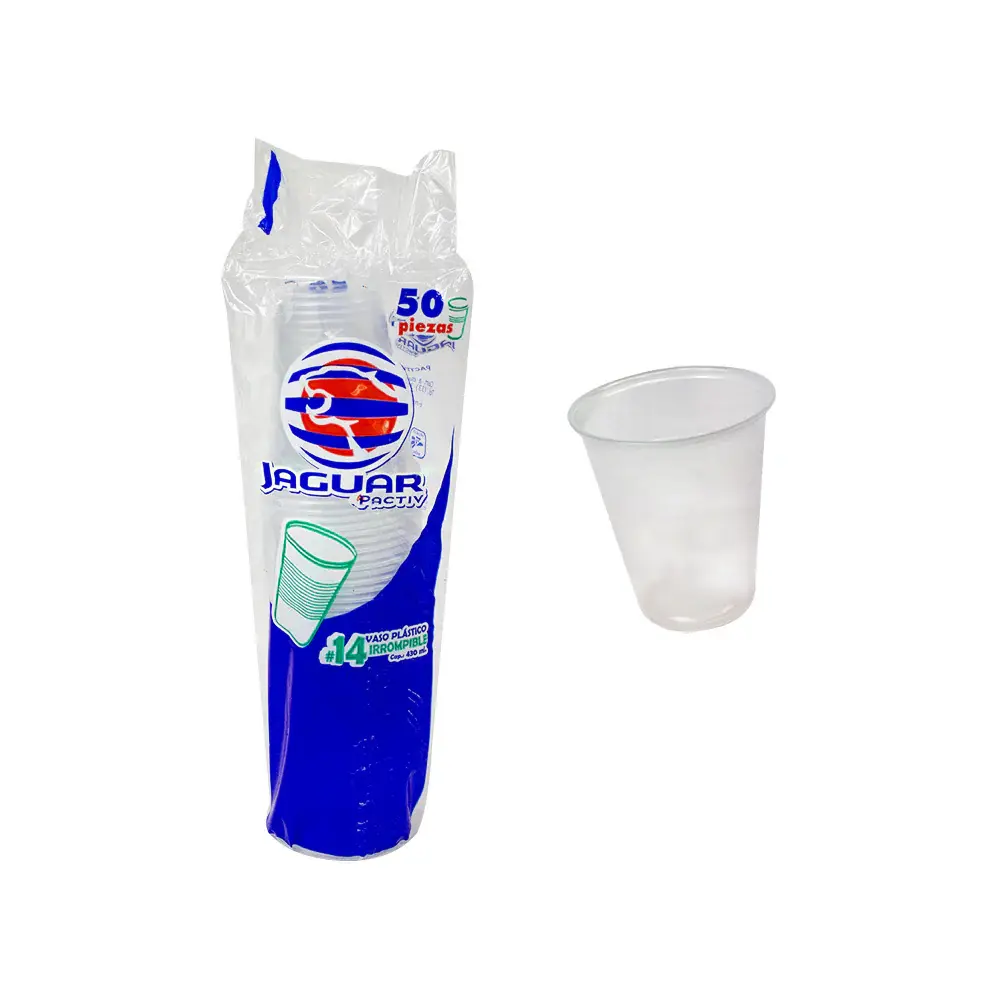 Vaso 14 Jaguar Plastico Cj20Pq50Pz