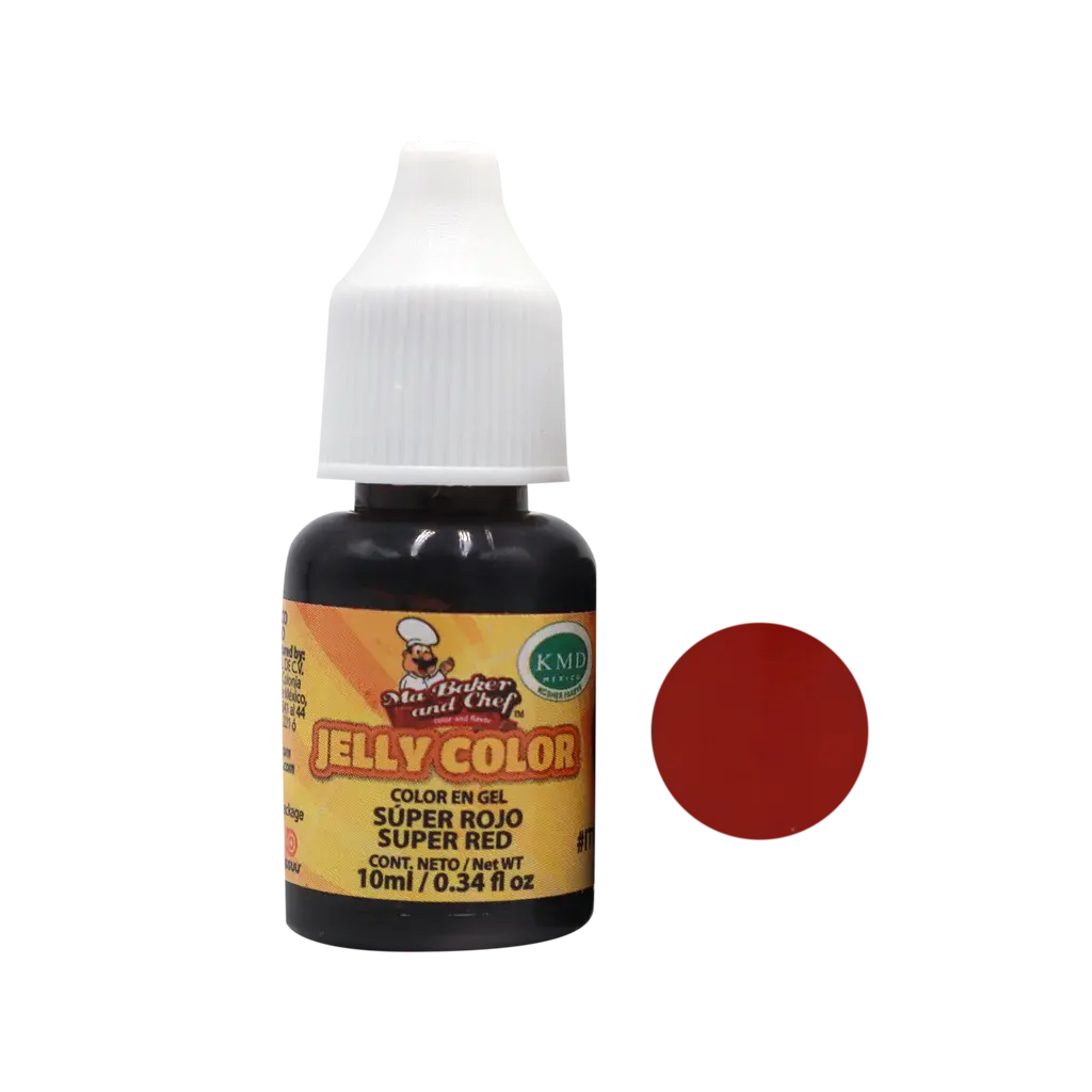 Jelly 10Ml Ma Baker and Chef Super Rojo