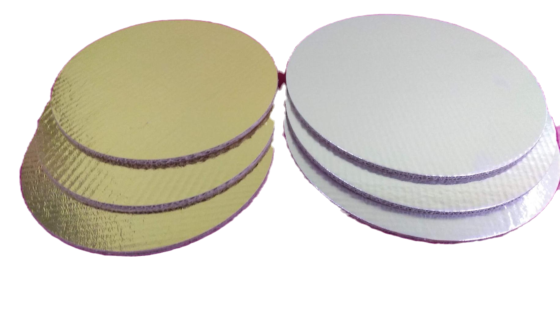 Base 20 Redonda Pasteloso Bicolor Pz