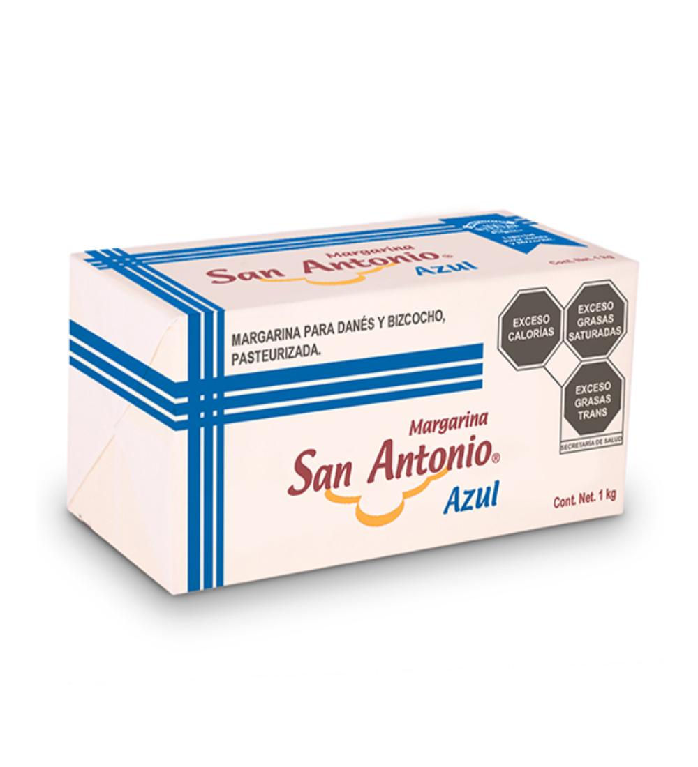 Margarina 1K San Antonio Azul Cj10Pz