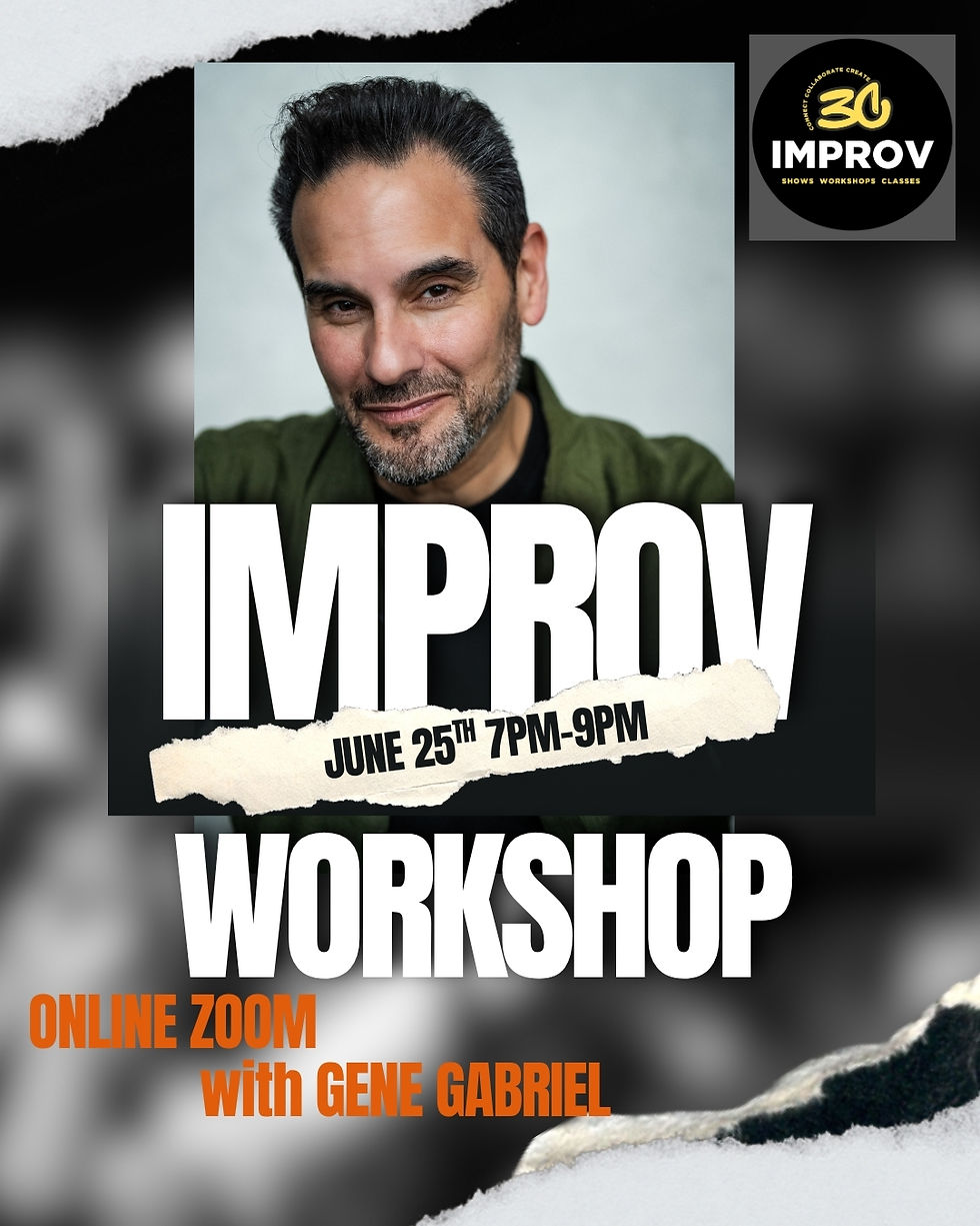 Intro to Improv Online Workshop