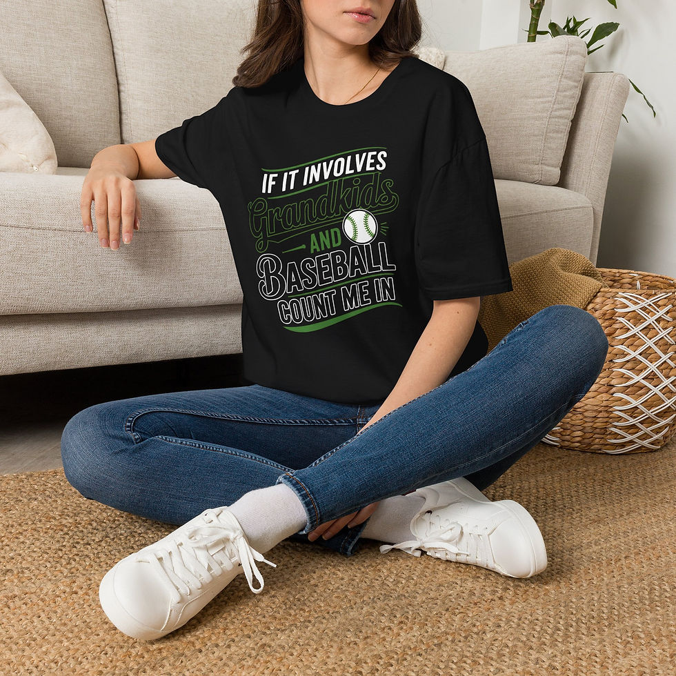 Thumbnail: Grandkids and Baseball T‑Shirt 