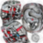 Snake Drawing style mask