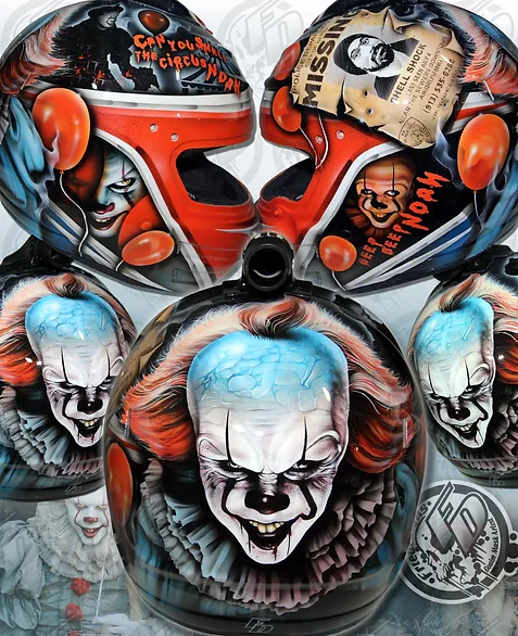 Airbrush Canada Friedesigns Goalie Mask Painter