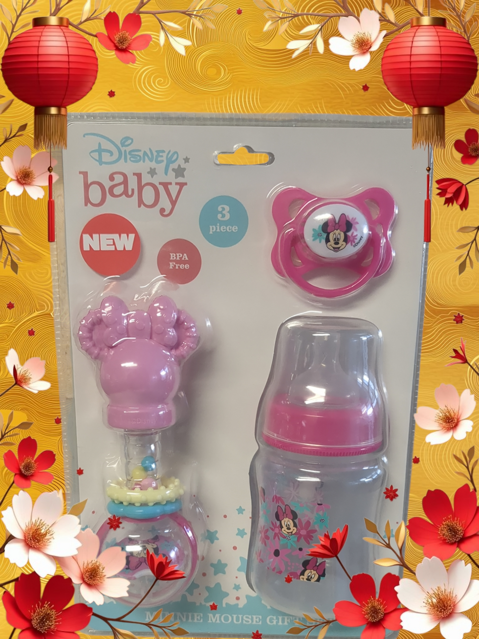 Disney 3-Piece Minnie Mouse Gift Set