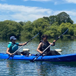 Tandem sit-on-top-kayak