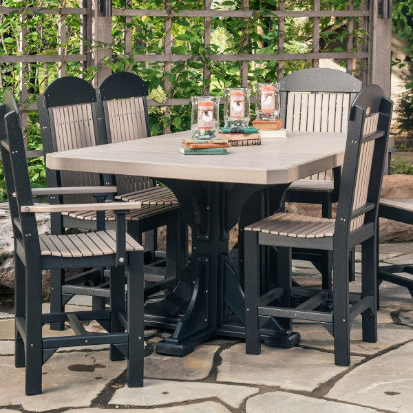 Rectangular Table 7-Piece Patio Dining Set