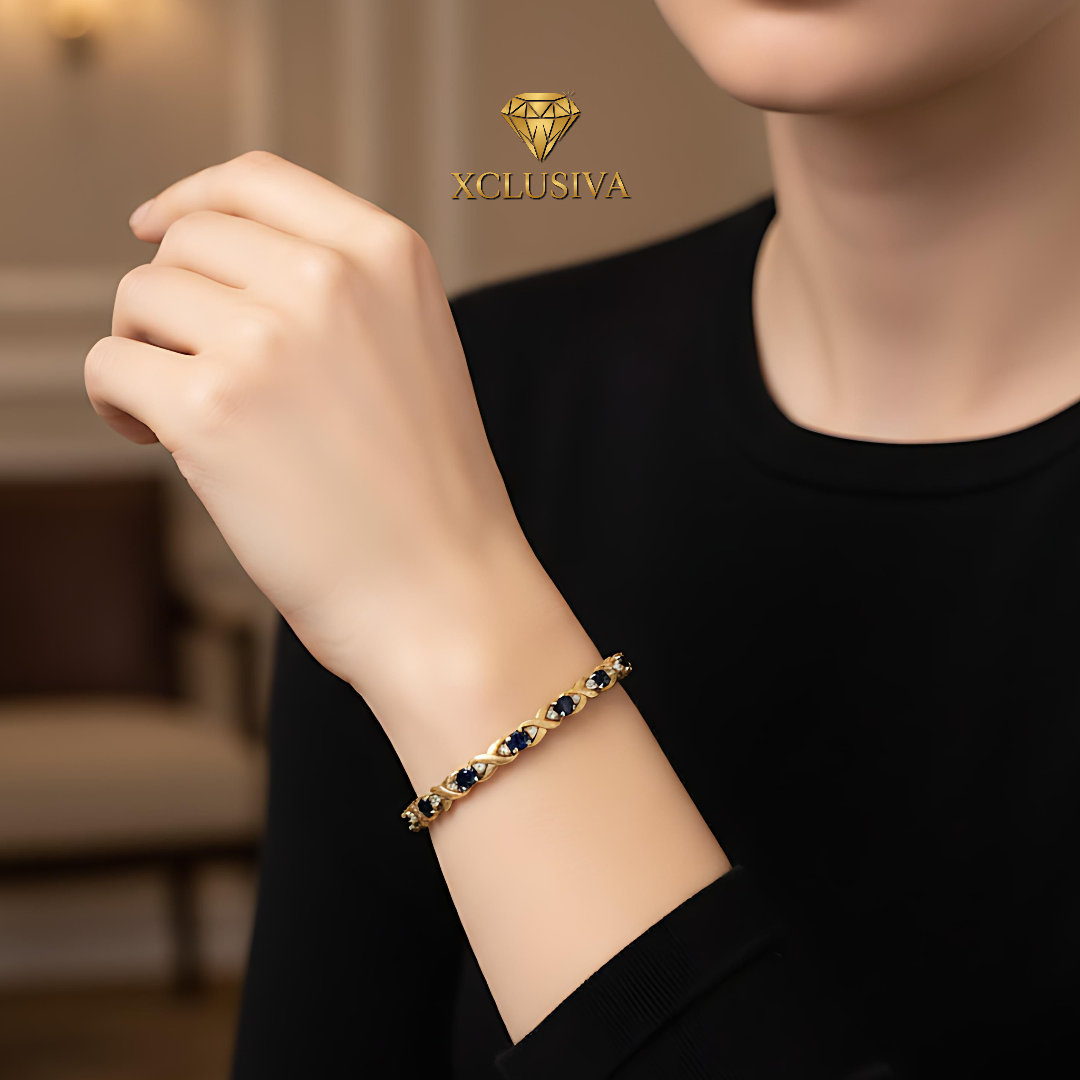 Pulsera Destellos Azules