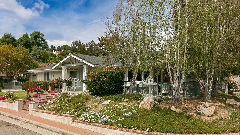 Cottage Inn Outside Senior Care Facility