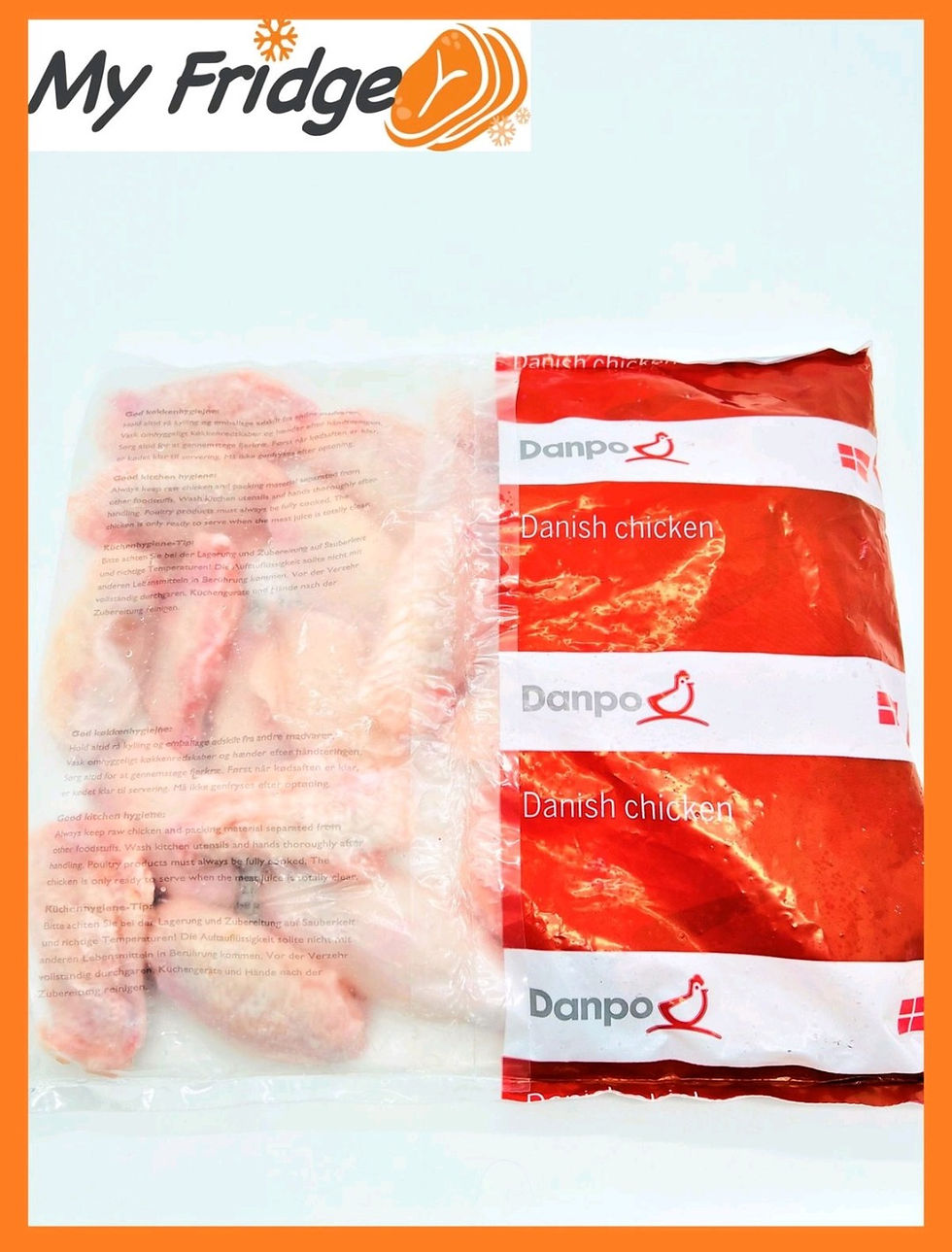 Danpo Denmark Chicken Mid Joint Wing (1kg)