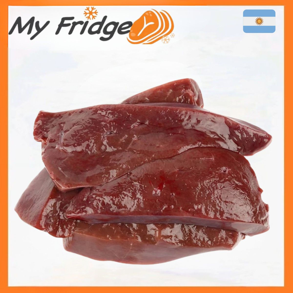 Frozen Argentina Beef Liver (appox. 500g)