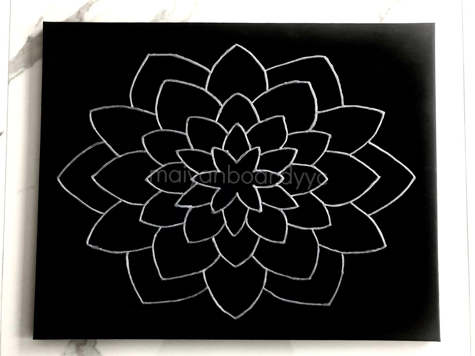 COMO LA FLOR Maiyan Board Stencil