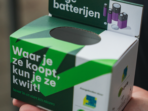 Lever je lege batterijen in!