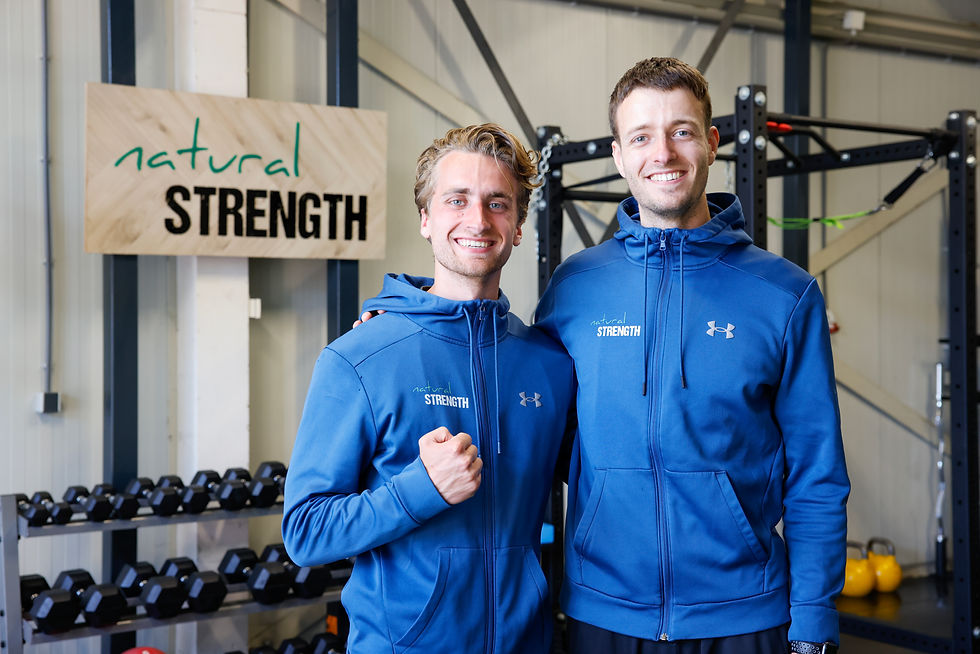 Quentin van Blanken en Mathys van Droogenbroeck