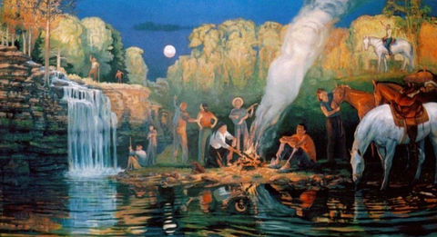 arkansas sheriff youth ranch 44_ x60_ oil comm.jpg