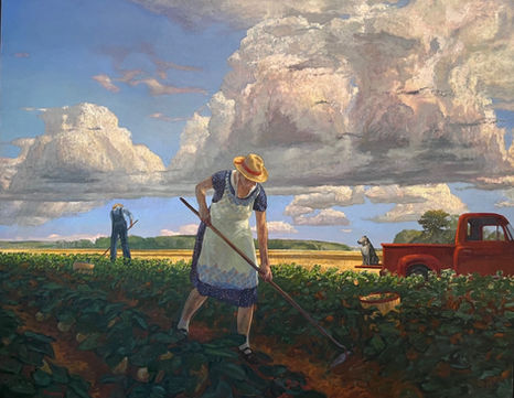 The Bean Field 48 x 54 oil.jpg