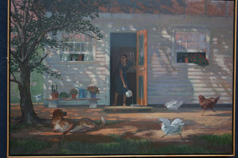 University of Arkansas Medical Sciences 3' x 4' oil Commision.jpg