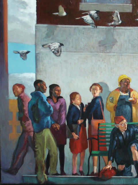 Bus stop 2' x3' oil sold.jpg