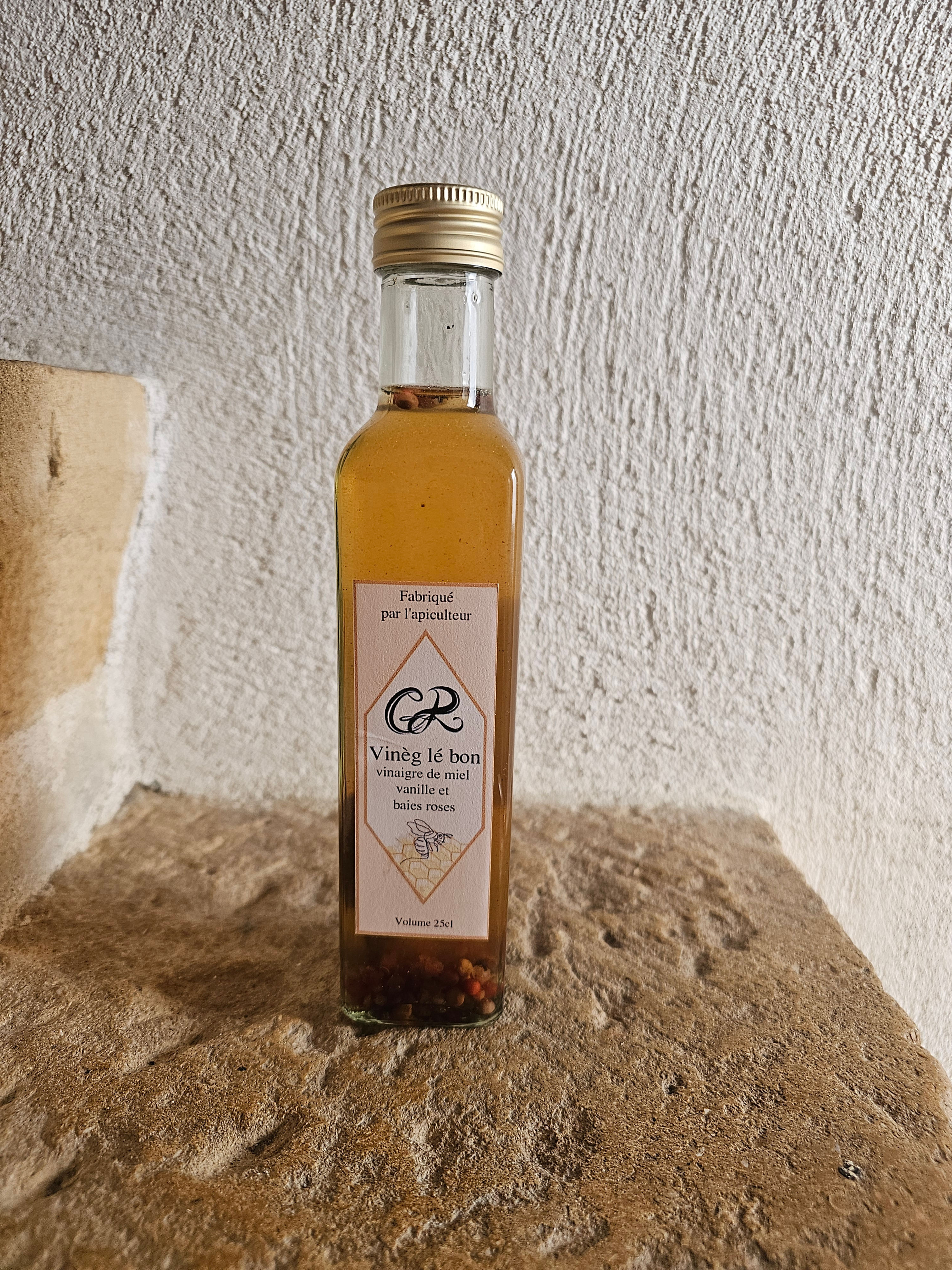 Vinèg lé bon - vanille et baies roses