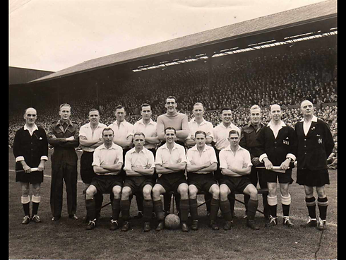 RAF v Scotland at Hampden Park {Mercer F
