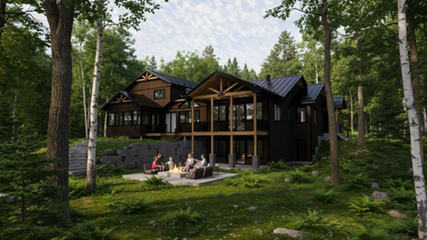 Rendu d'un projet résidentiel