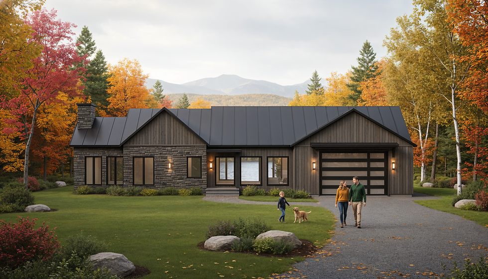 Rendu d'un projet résidentiel