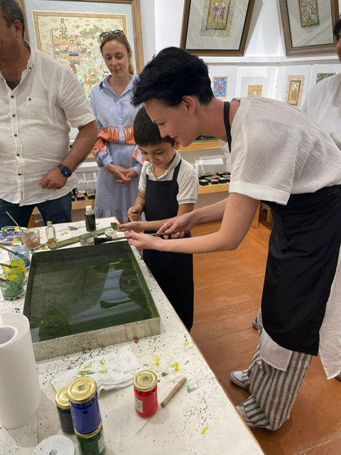 Workshop with Homo Faber in Uzbekistan.