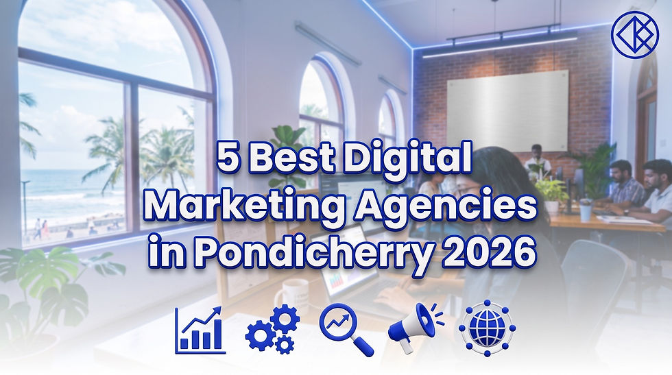 5 Digital Marketing Agencies in Pondicherry