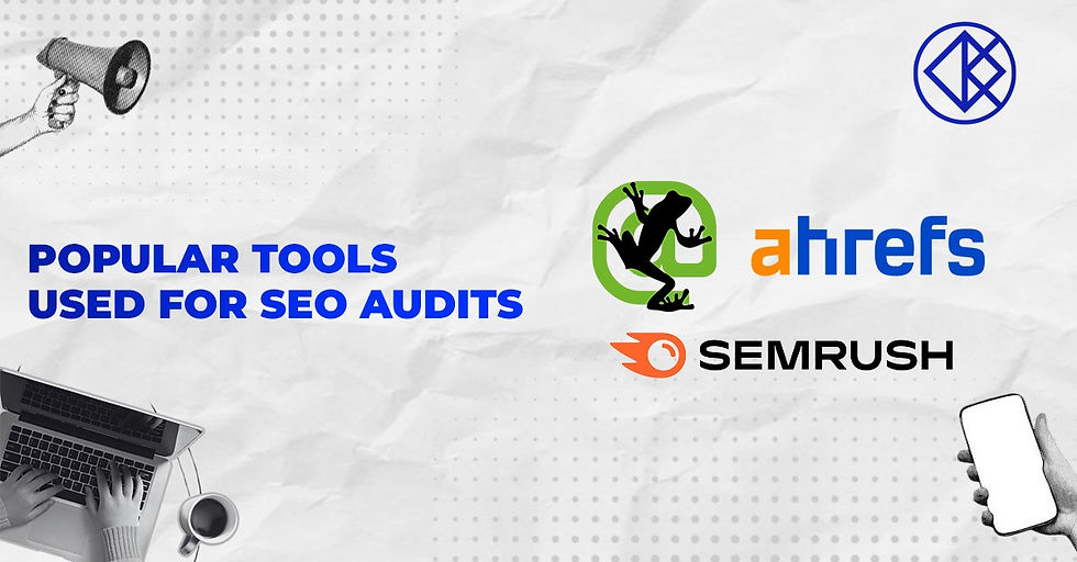 Popular Tools Used for SEO Audits