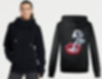 Thumbnail: Smoking Hot - Cross Neck Hoodie