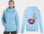 Thumbnail: Smoking Hot - Cross Neck Hoodie