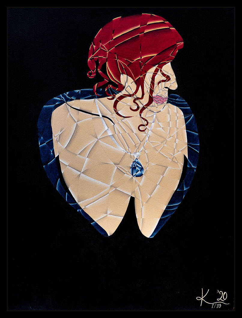 Thumbnail: 'Distorted Self-Portrait'