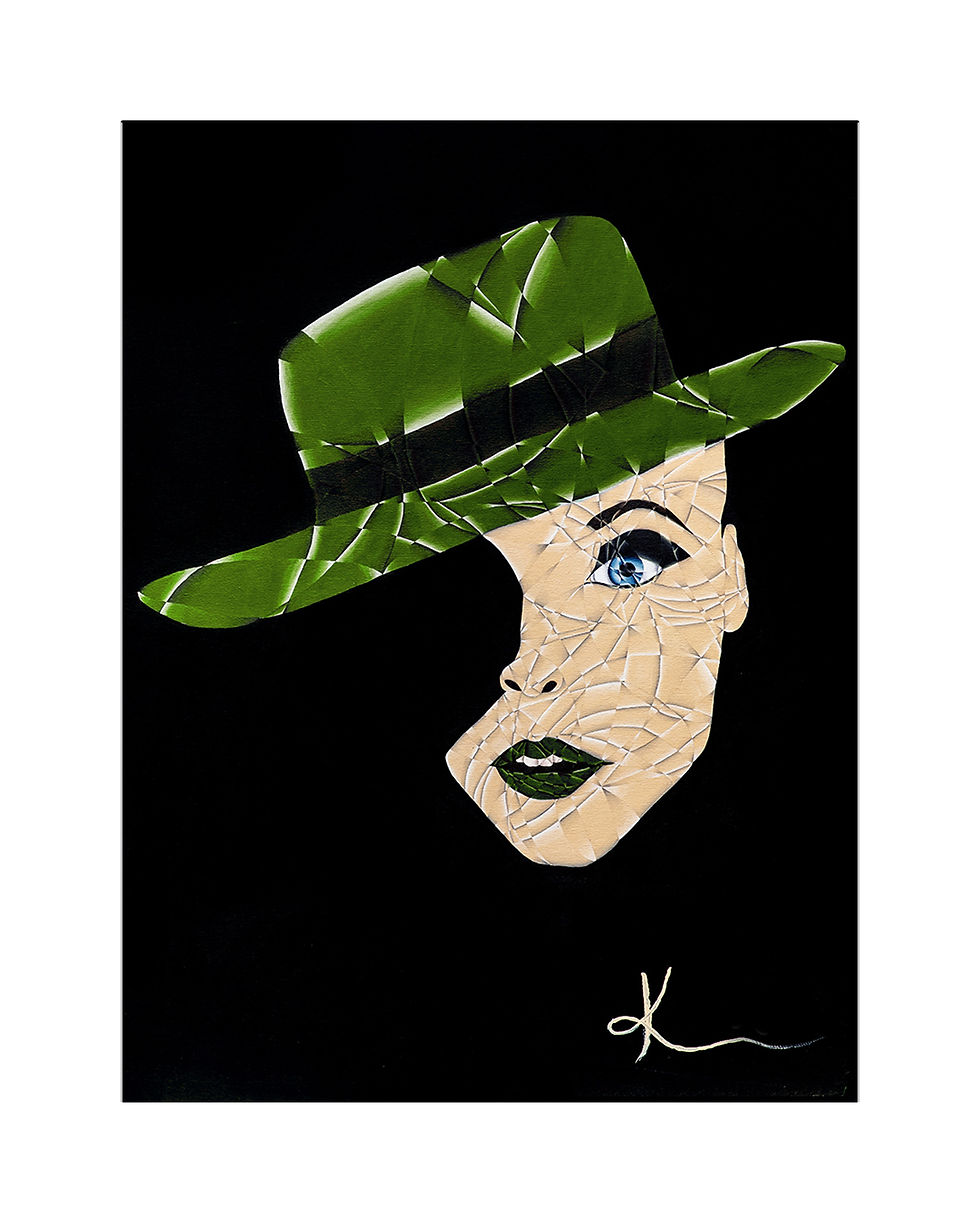 Thumbnail: Tip Your Hat - In Mount or Print Only