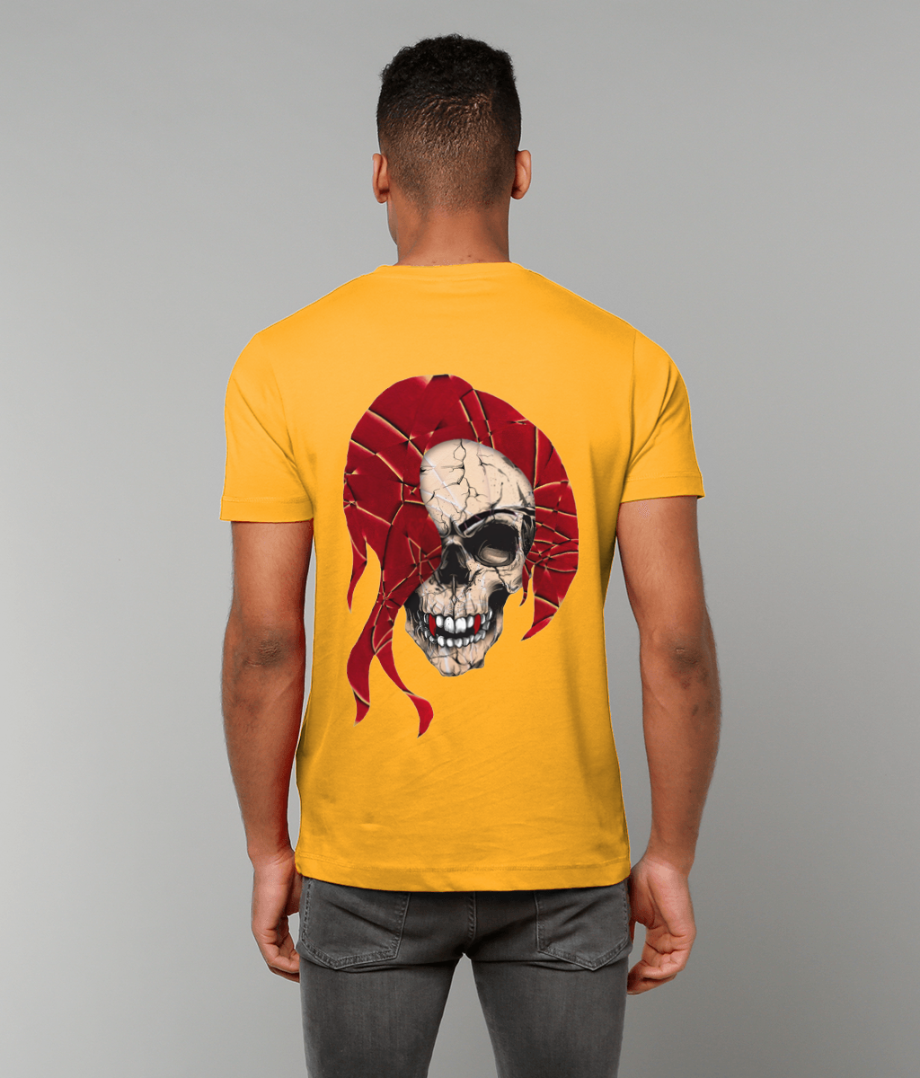 Smiling Vampire Skull - Men's/Unisex T-Shirt