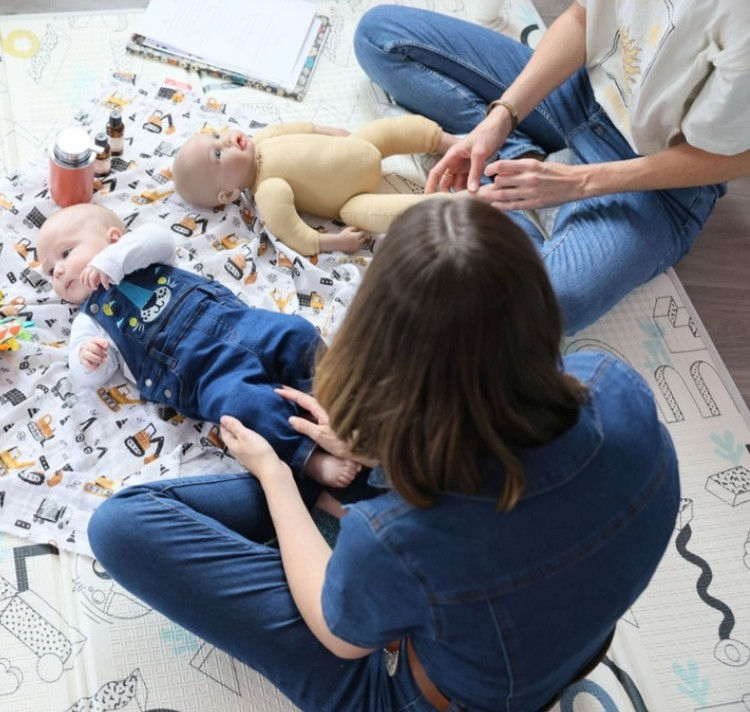 Carte cadeau massage bébé (1 seance)
