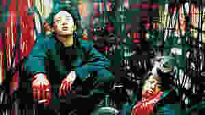 Murder scene i the Japanese film Blue Spring, by Toshiaki Toyoda
