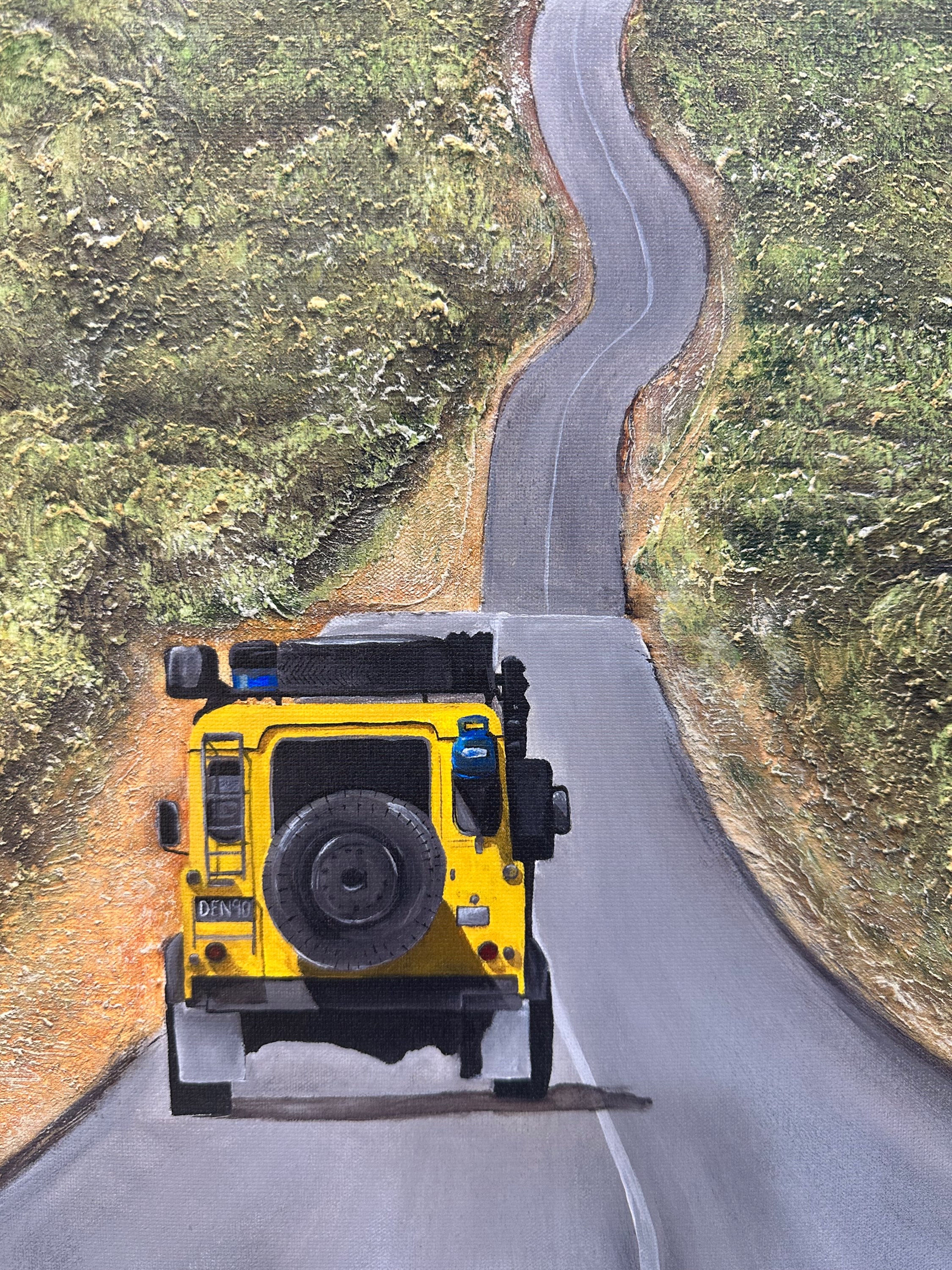 Landy Lap Canvas Print