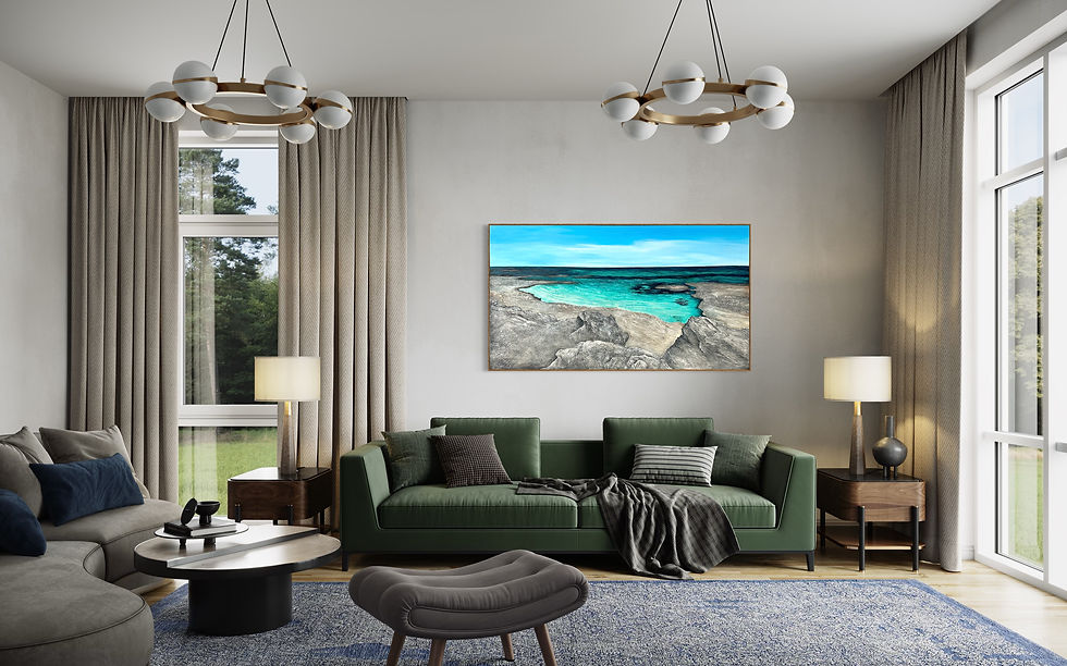 Low Tide at The Basin L.E.P