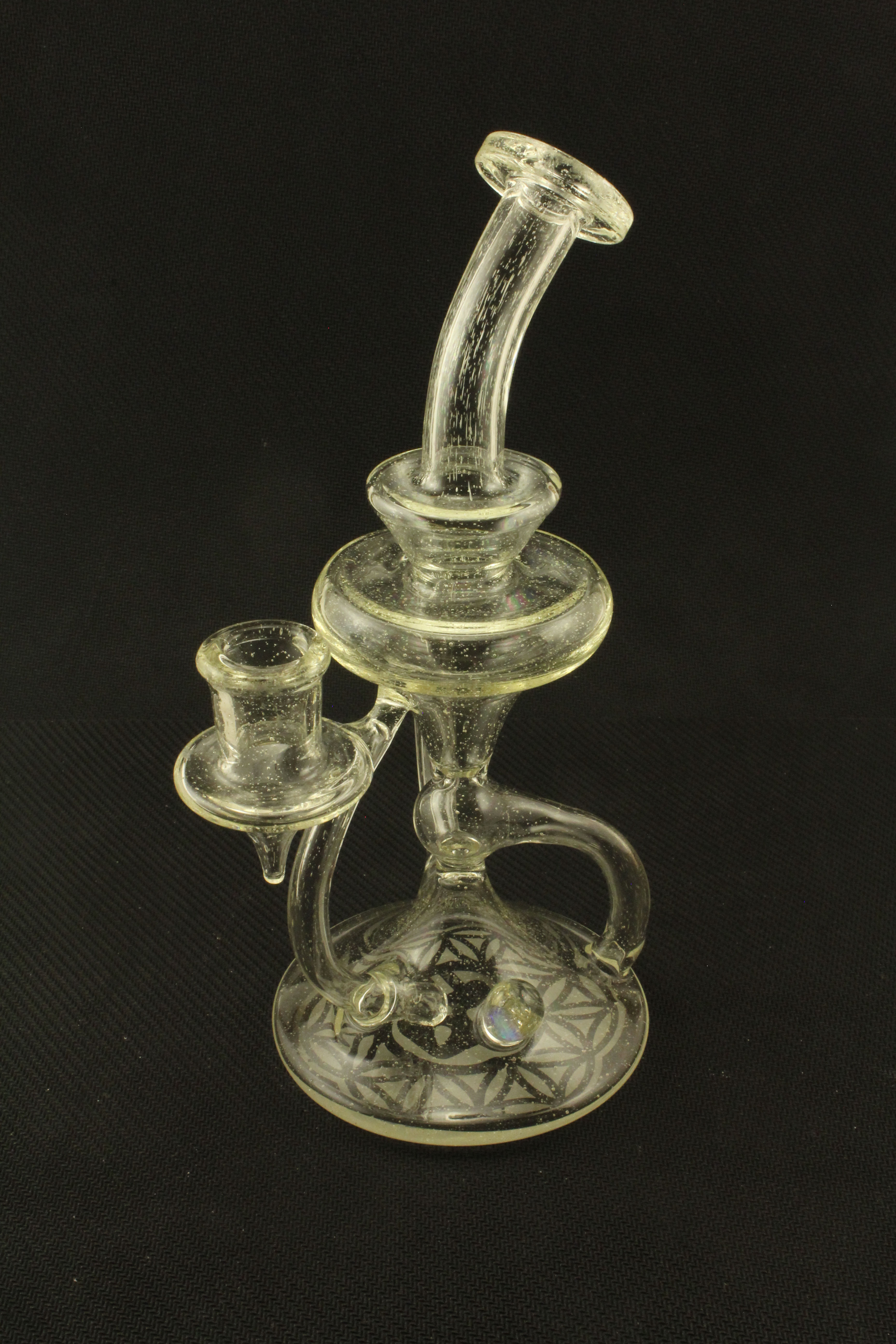 Blu V Recycler Rig