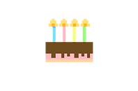 Pixel Cake