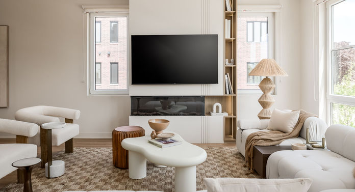 The Grove Luxury Homes Living Room