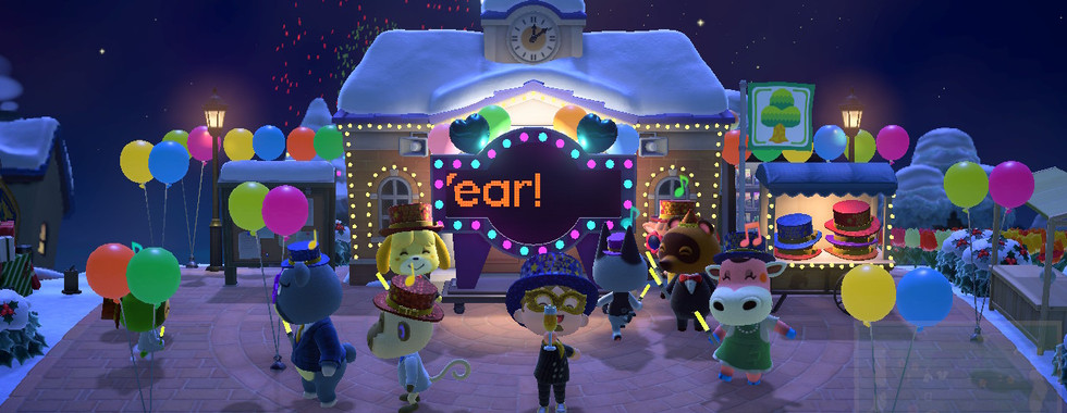 New Year celebration.