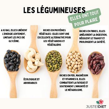 differentes légumineuses avec leurs vertues