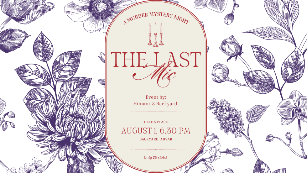 🎤 The Last Mic - A Murder Mystery Night!