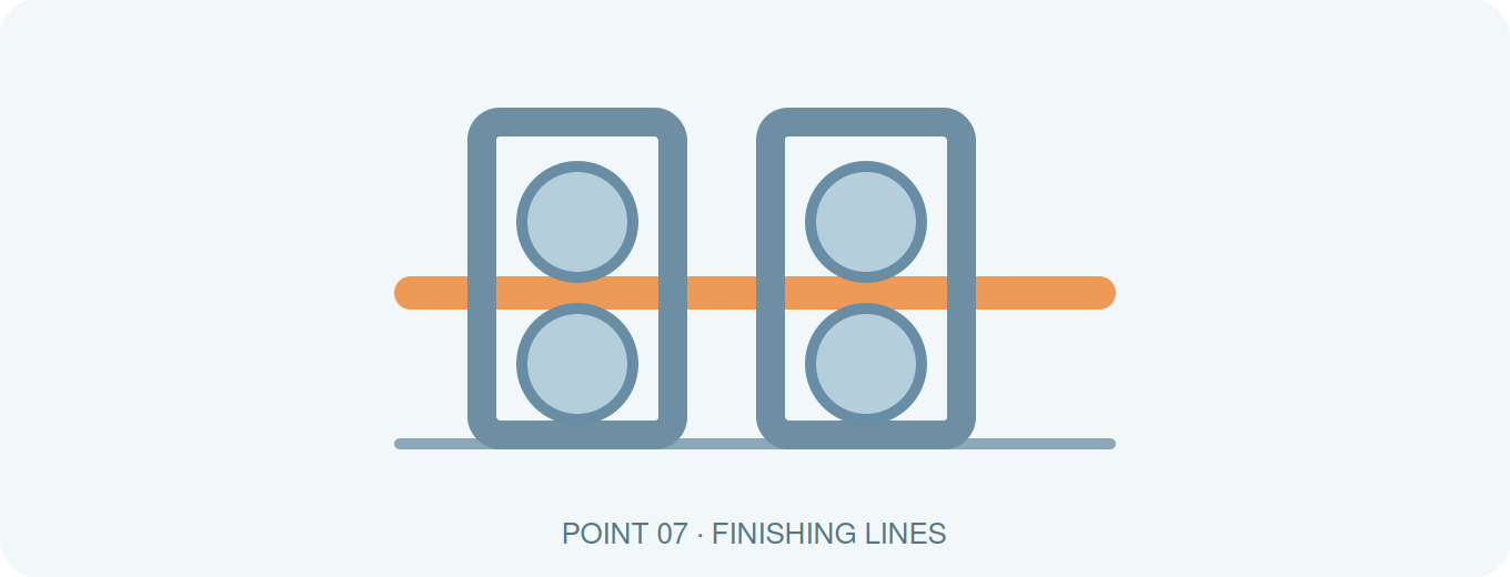 Finishing Lines