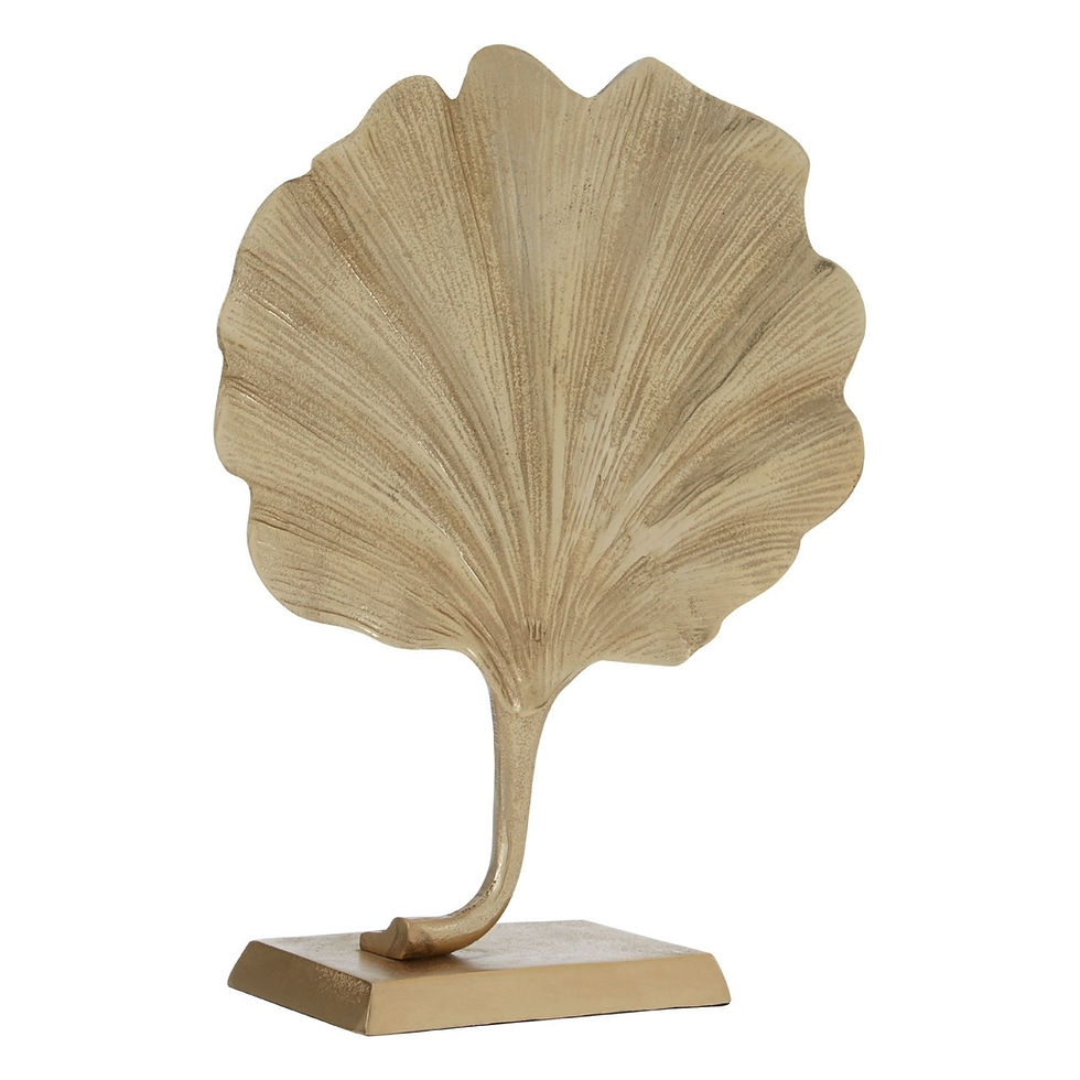 Thumbnail: Gold Leaf Sculpture Aluminum