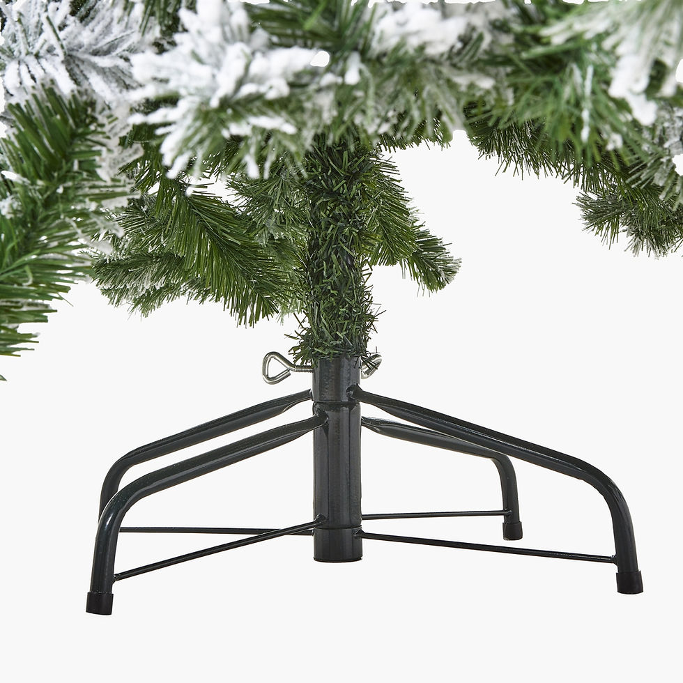 Thumbnail: Extra Large Snowy Spruce Tree